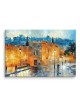 Jaffa Gate in Jerusalem Print on Canvas