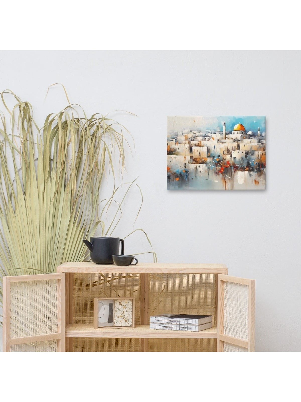 View of Jerusalem Print on Canvas