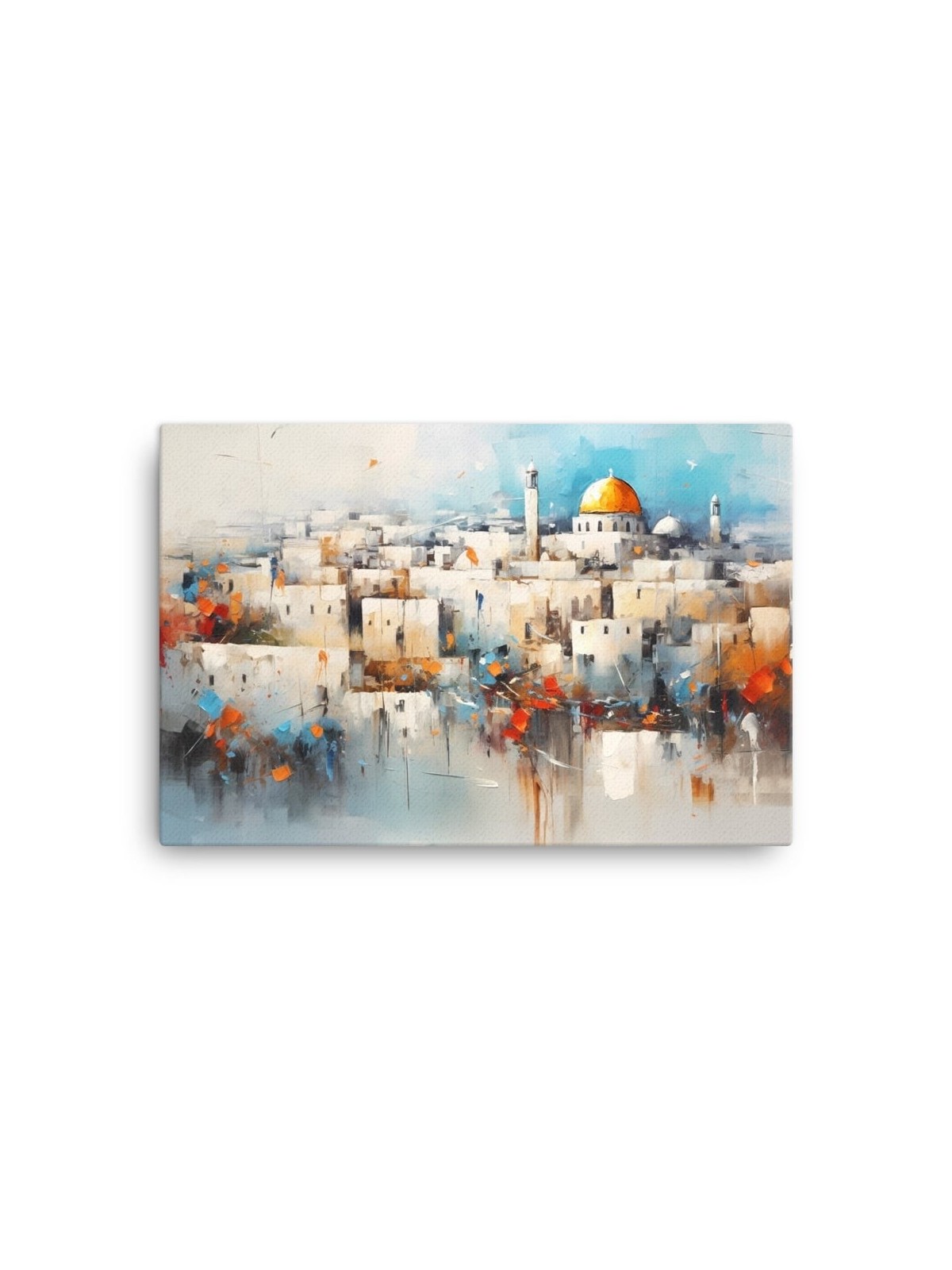 View of Jerusalem Print on Canvas