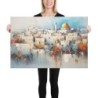 View of Jerusalem Print on Canvas