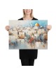 View of Jerusalem Print on Canvas