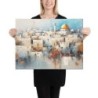 View of Jerusalem Print on Canvas