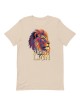 Lion montant Pop Art T-shirt unisexe