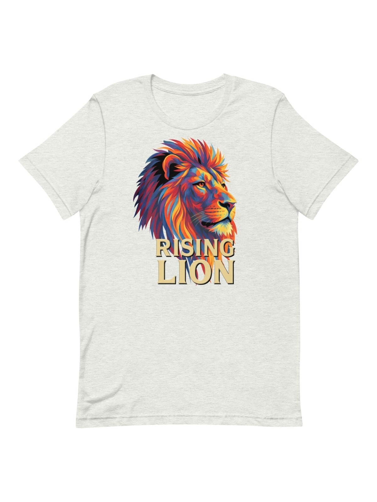 Rising Lion Pop Art Unisex T-Shirt