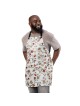 Designer Apron with Pomegranate Pattern