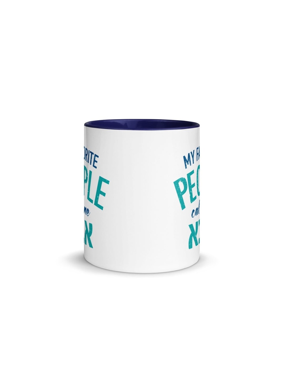 Mes gens préférés m'appellent Abba Mug avec couleur à l'intérieur