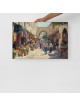 Impression sur toile du vieux marché de Jérusalem
