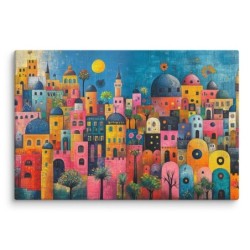 Les couleurs de Jérusalem impression sur toile