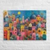 The Colors of Jerusalem Print on Canvas