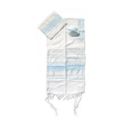 Gabrieli Handwoven White Silk Tallit S... | Gabrieli Hand Woven Tallit
