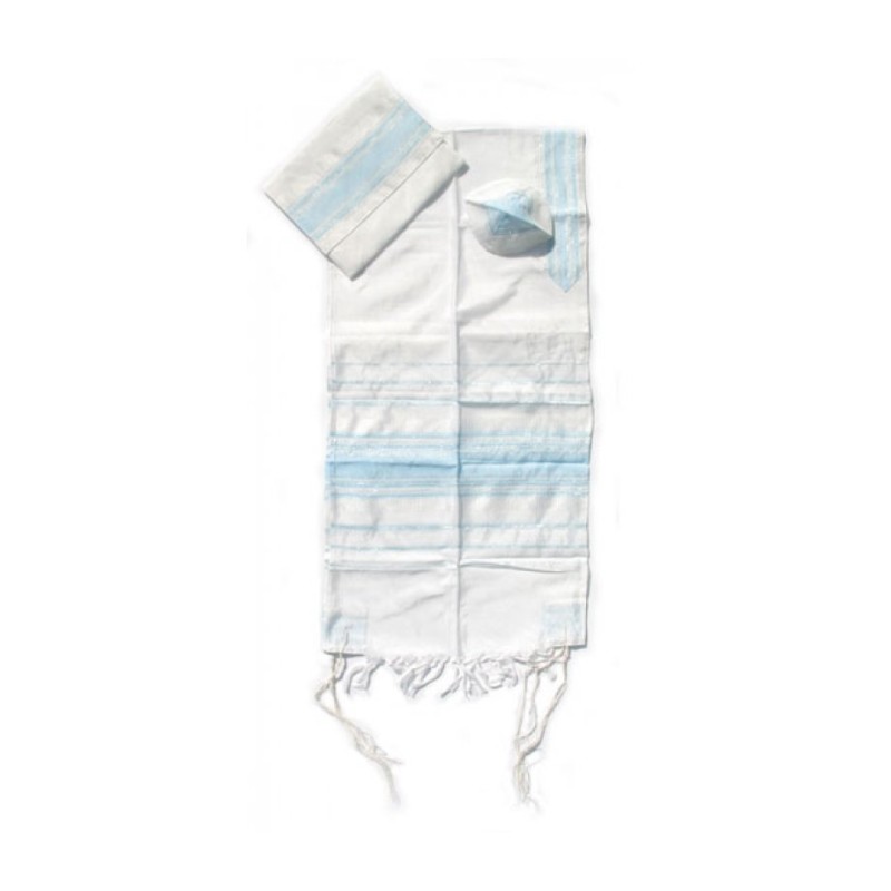 Gabrieli Handwoven White Silk Tallit S... | Gabrieli Hand Woven Tallit