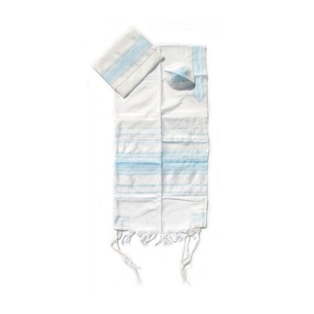 Gabrieli Handwoven White Silk Tallit S... | Gabrieli Hand Woven Tallit