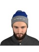 Am Yisrael Chai Embroidered Pom-Pom Knit Beanie - Unisex