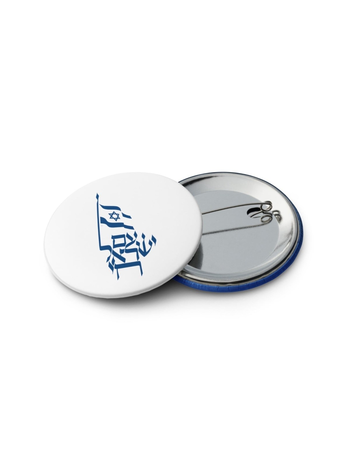 Set of 5 Israel Button Pins