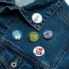Set of 5 Israel Button Pins