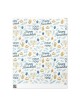 Hanukkah Wrapping Paper with Festive Symbols