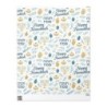 Hanukkah Wrapping Paper with Festive Symbols