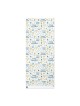 Papier d'emballage de Hanoukka avec symboles festifs