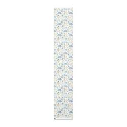Hanukkah Wrapping Paper with Festive Symbols