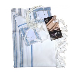 Noam Acrylic Tallit Prayer Shawl %96 Li... | Traditional Prayer Shawls