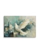 Jerusalem Dove Print on Canvas
