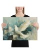 Jerusalem Dove Print on Canvas