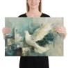 Jerusalem Dove Print on Canvas