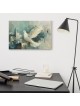 Impression sur toile de colombe de Jérusalem