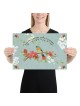 Soucca florale Poster