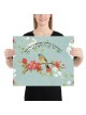 Soucca florale Poster
