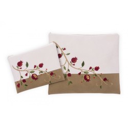 Ronit Gur Impala Tallit Bags Set Off White ... | Talit & Tefillin Bags