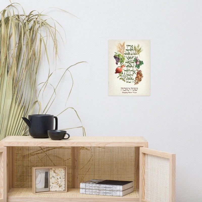 Sept espèces Poster