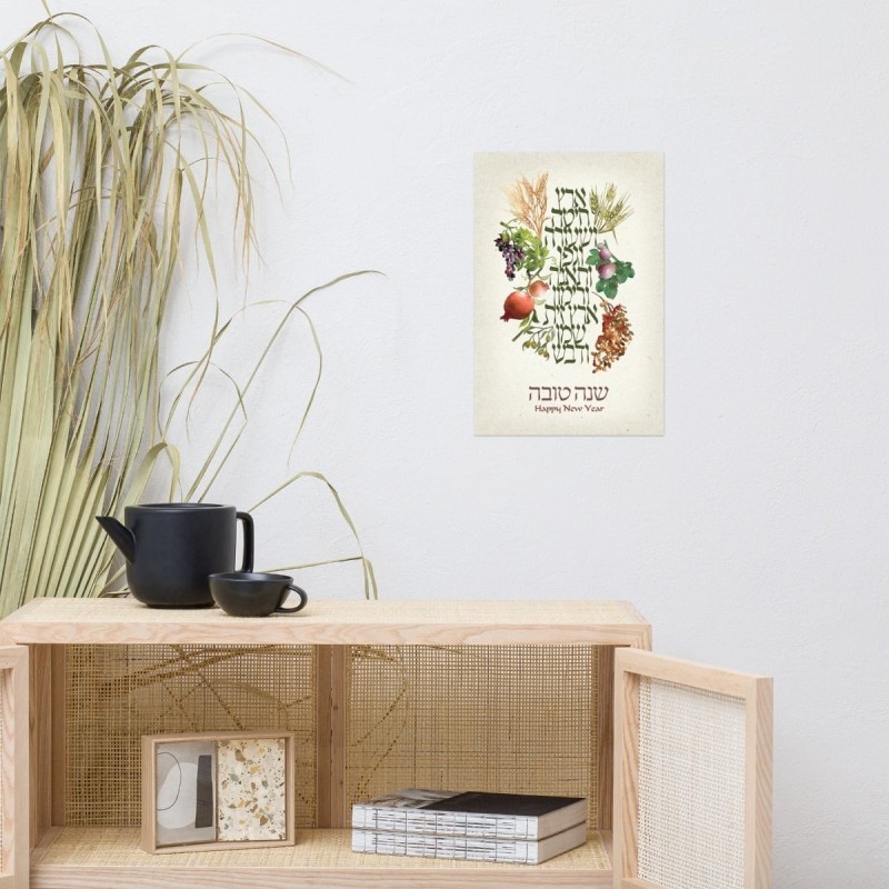 Sept espèces Poster