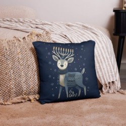 Oy Deer Hanukkah Pillow