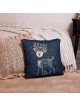 Oy Deer Hanukkah Pillow