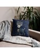 Oy Deer Hanukkah Pillow