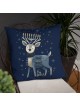 Oy Deer Hanukkah Pillow
