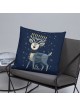 Oy Deer Hanukkah Pillow