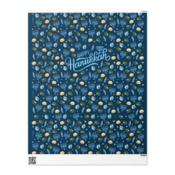 Happy Hanukkah Wrapping Paper