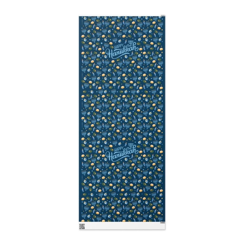 Papier Cadeau Joyeux Hanoukka