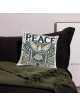 Coussin décoratif design Peace