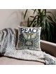 Coussin décoratif design Peace