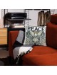Coussin décoratif design Peace