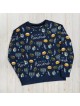 Sweat-shirt à motif Happy Hanukkah
