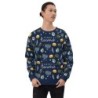 Happy Hanukkah Pattern Sweatshirt