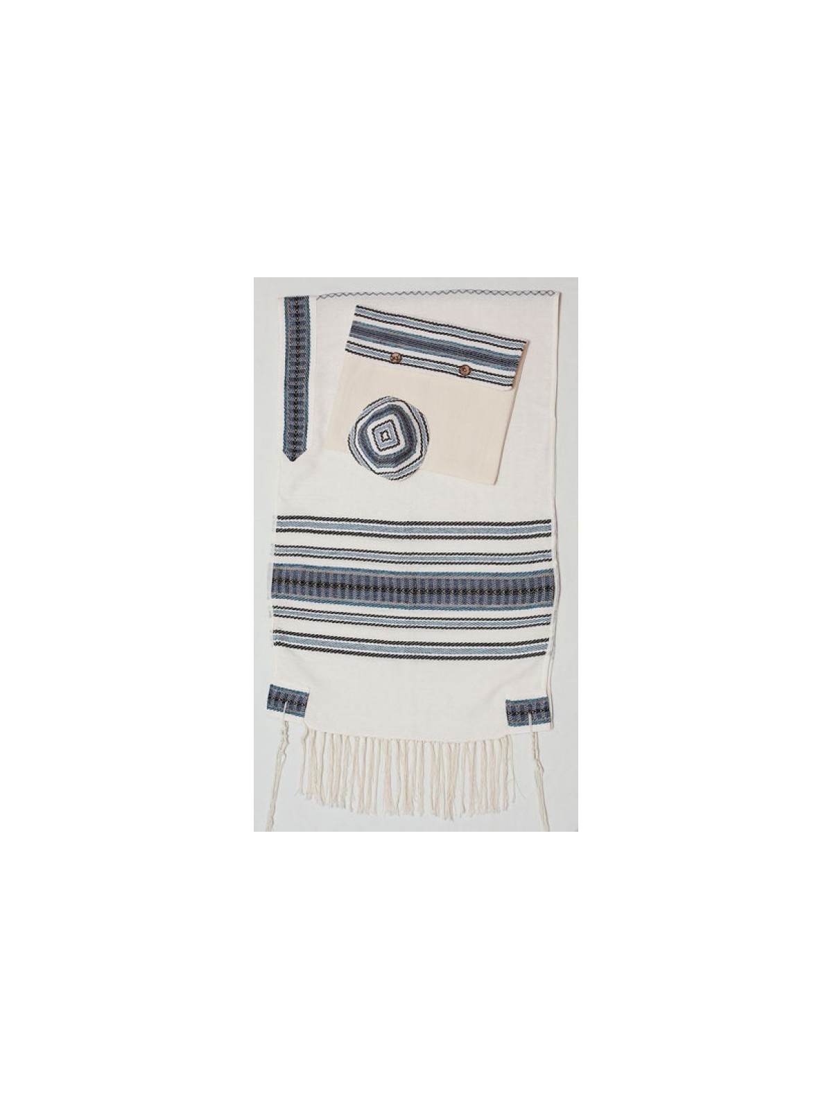 Weaving Creation Hand Woven Tallit Omer | Weaving Creation Tallit