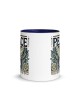 Tasse de paix de créateur avec couleur à l'intérieur