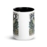 Designer Peace Mug with Color Inside