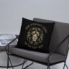 Am Yisrael Chai Lion Black Throw Pillow