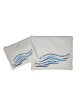 Ronit Gur Tallit and Tefillin Bags Set Wave... | Talit & Tefillin Bags